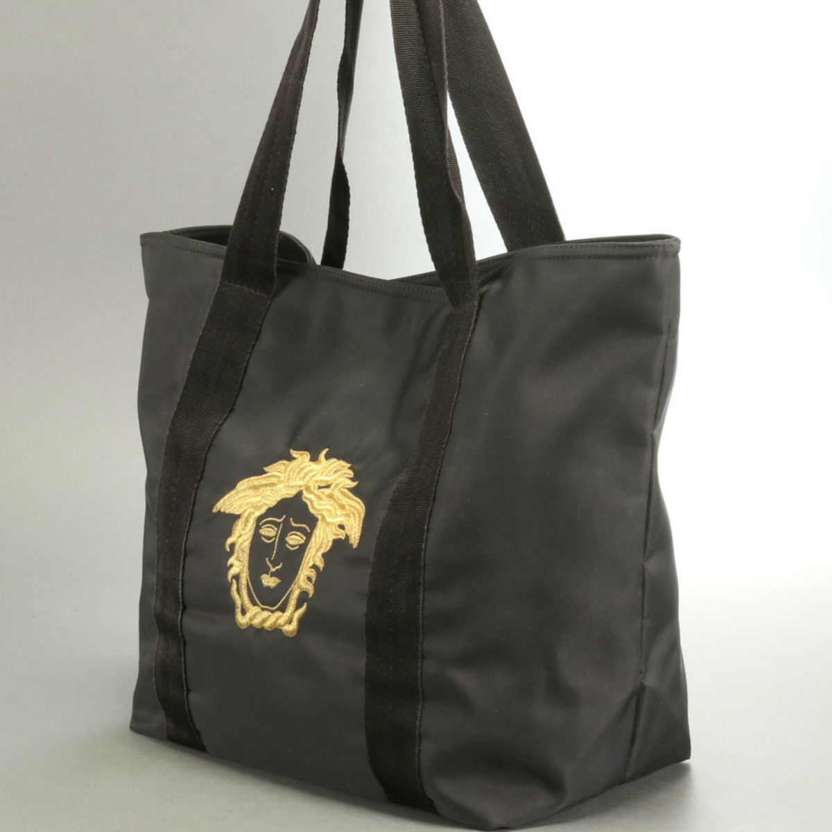 VERSACE ヴェルサーチ メデューサ 1円 □美品□ ナイロン GIANNI 