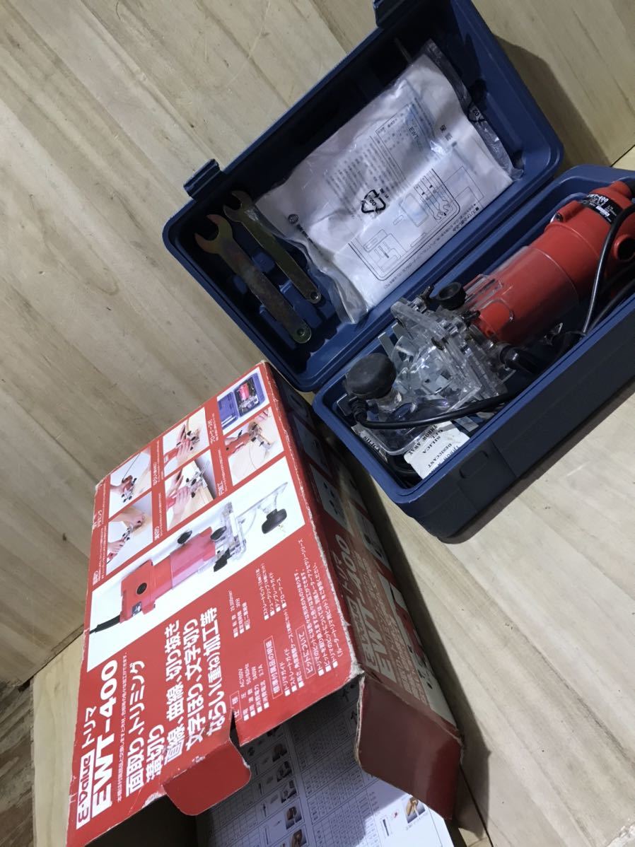  トリマ Eバリュー EWT-400 数回しか使っていないと思います DIY 電動工具 ルーター(ルーター)｜売買されたオークション情報、yahooの商品情報をアーカイブ公開 - オークファン ルーター