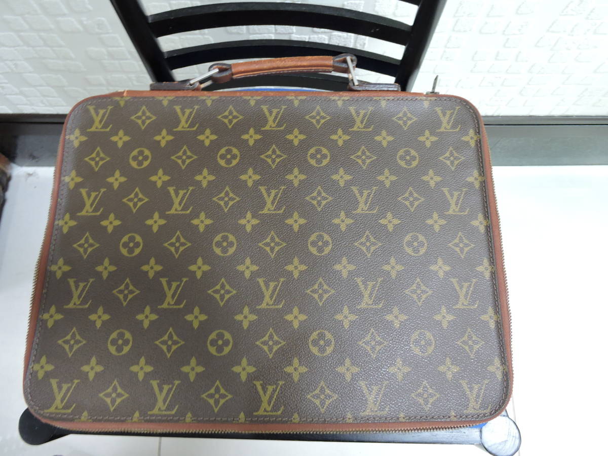 ルイヴィトン ビジネスバッグ モノグラム 書類ケースの通販 中古 -ルイ 