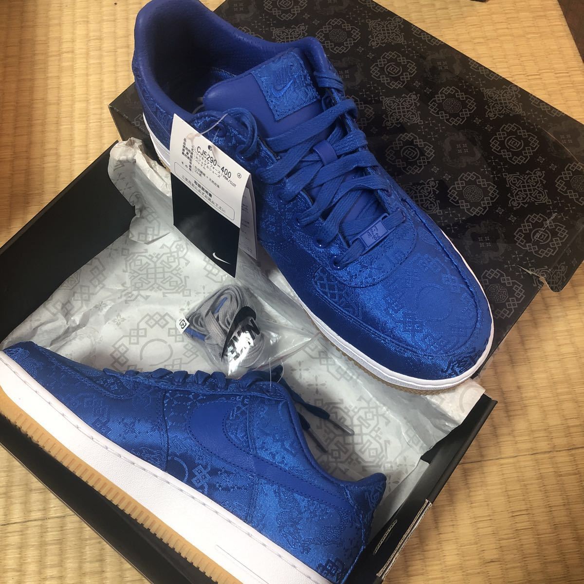 安い，人気セール 26.5cm Nike Air Force 1 Low Clot Blue Silk エア フォース ワン プレミアム クロットNIKE(26.5cm)｜売買されたオークション情報、yahooの商品情報をアーカイブ公開 - オークファン 26.5cm