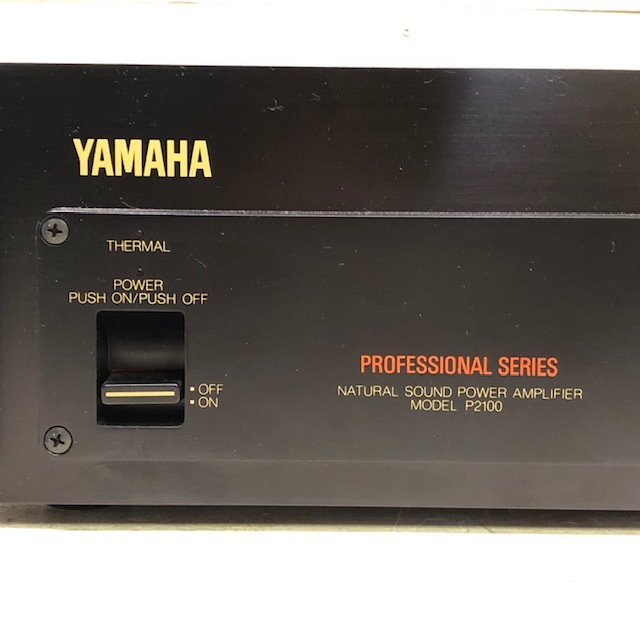 ヤマハ YAMAHA P2100 パワーアンプ YAMAHA ヤマハ P2100 P2100ジャンク