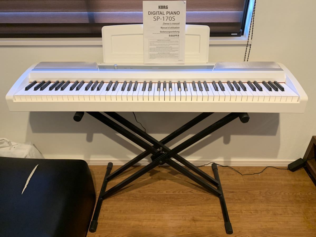 KORG SP-170S 電子ピアノ コルグ ホワイト SP-170 Korg 直接お渡し