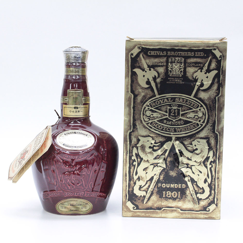 シーバスト CHIVAS ロイヤルサルート ウイスキー6本まとめセット