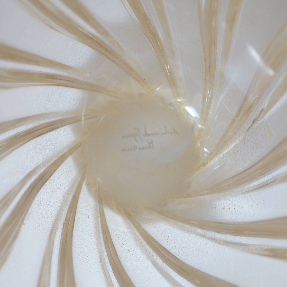 Seguso ムラーノガラス ムラノガラス 花瓶 Archimede ヴィンテージ 