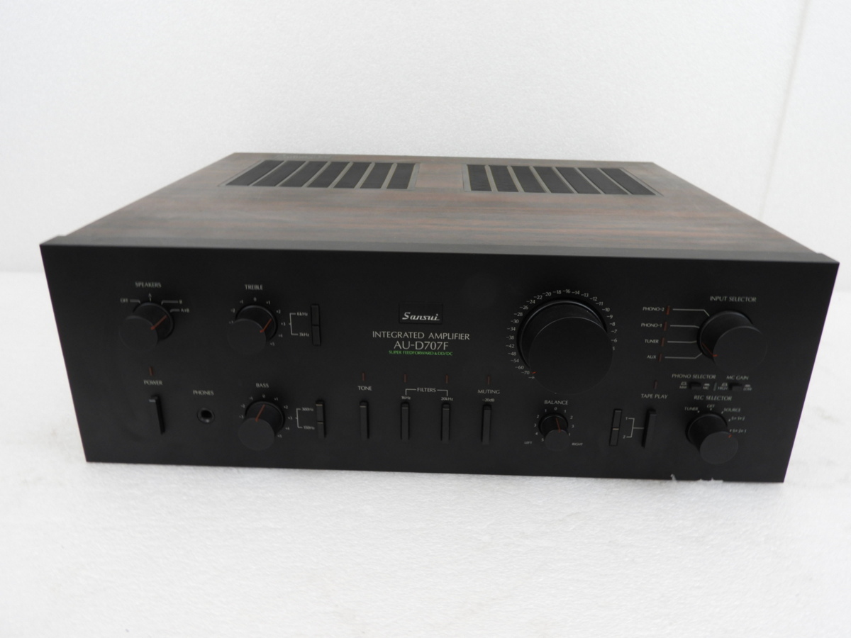 SANSUI サンスイ AU-D707Fプリメインアンプ 整備品