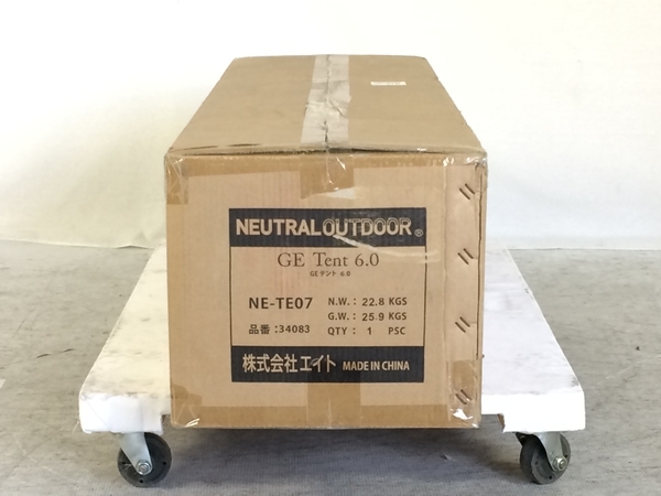 NEUTRAL OUTDOOR ニュートラルアウトドア NT-TE07 GEテント 6m(8~14人 