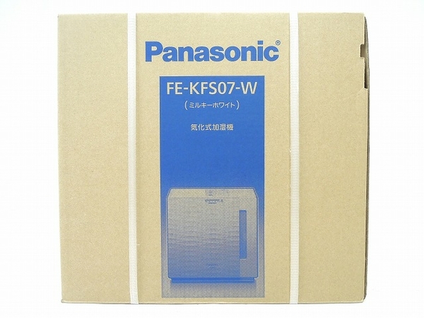 未使用 Panasonic FE-KFS07-W 気化式 加湿器 12畳 19畳 据え置き 4.2