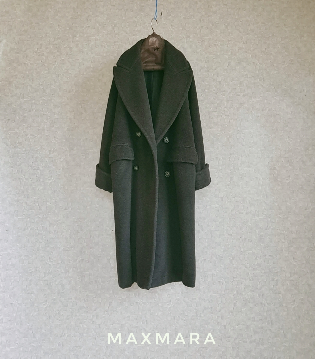 超高級 Maxmara マレーライタリア製コート 肉厚最高級生地 MARELLA 超