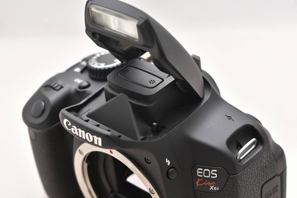 良品☆Canon キヤノン EOS KISS X6i ボディ☆基本＆応用撮影ガイド付