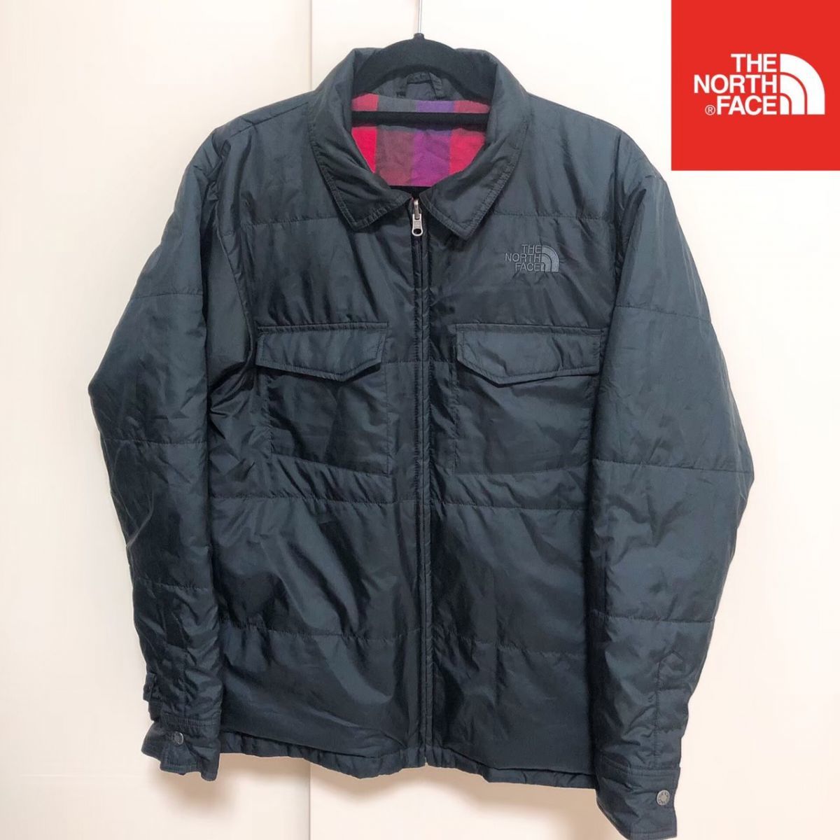 【HOT，安い】 k19 メンズL レディースXXL 黒 リバーシブル ノースフェイス ジャケット(Lサイズ)｜売買されたオークション情報、yahooの商品情報をアーカイブ公開 - オークファン 男性用