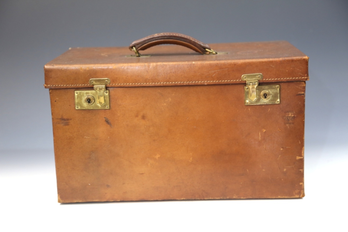 アンティーク 革 トランク 鍵付き 92 アンティーク山本商店 |