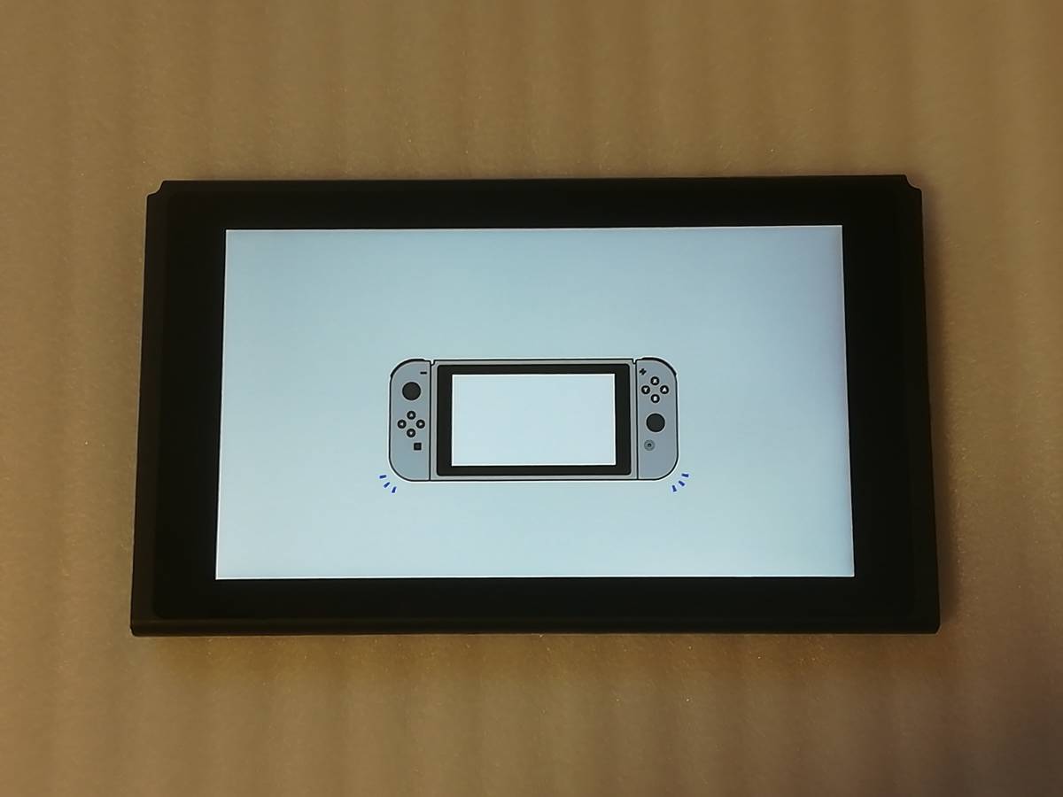 Nintendo Switch ニンテンドースイッチの液晶に線が入った！そのまま