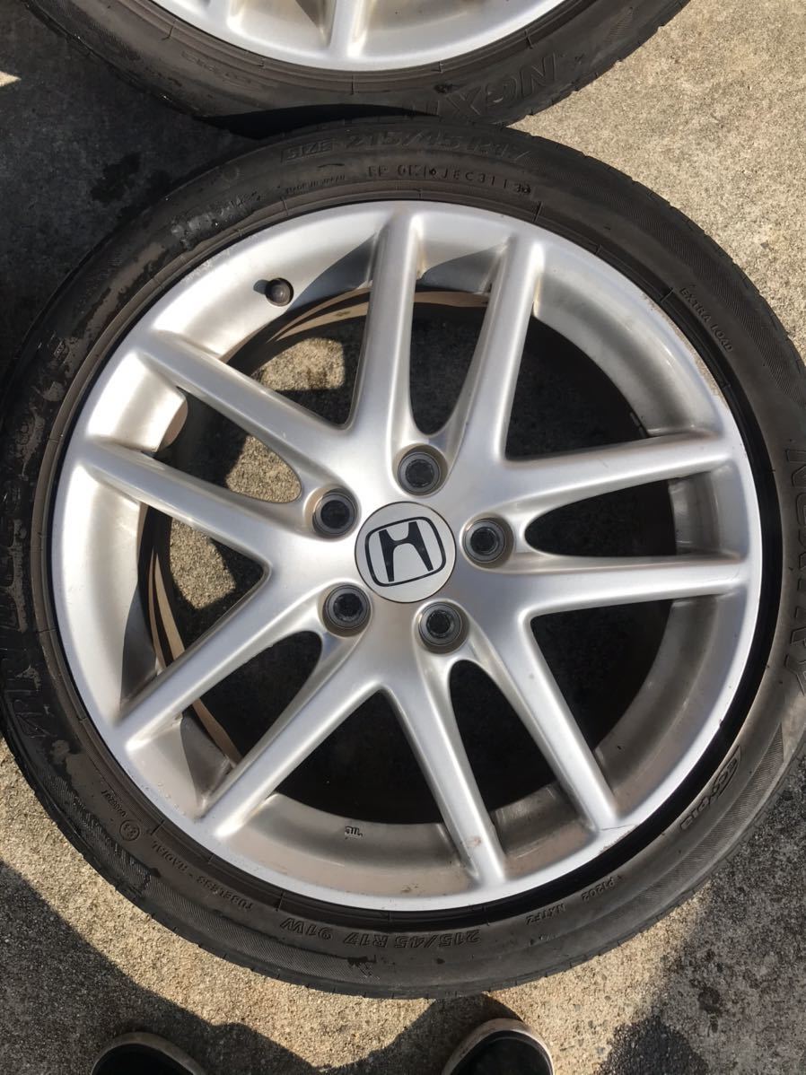 ホンダアコード 純正ホイール四本セット ホンダ アコード ユーロR CL7