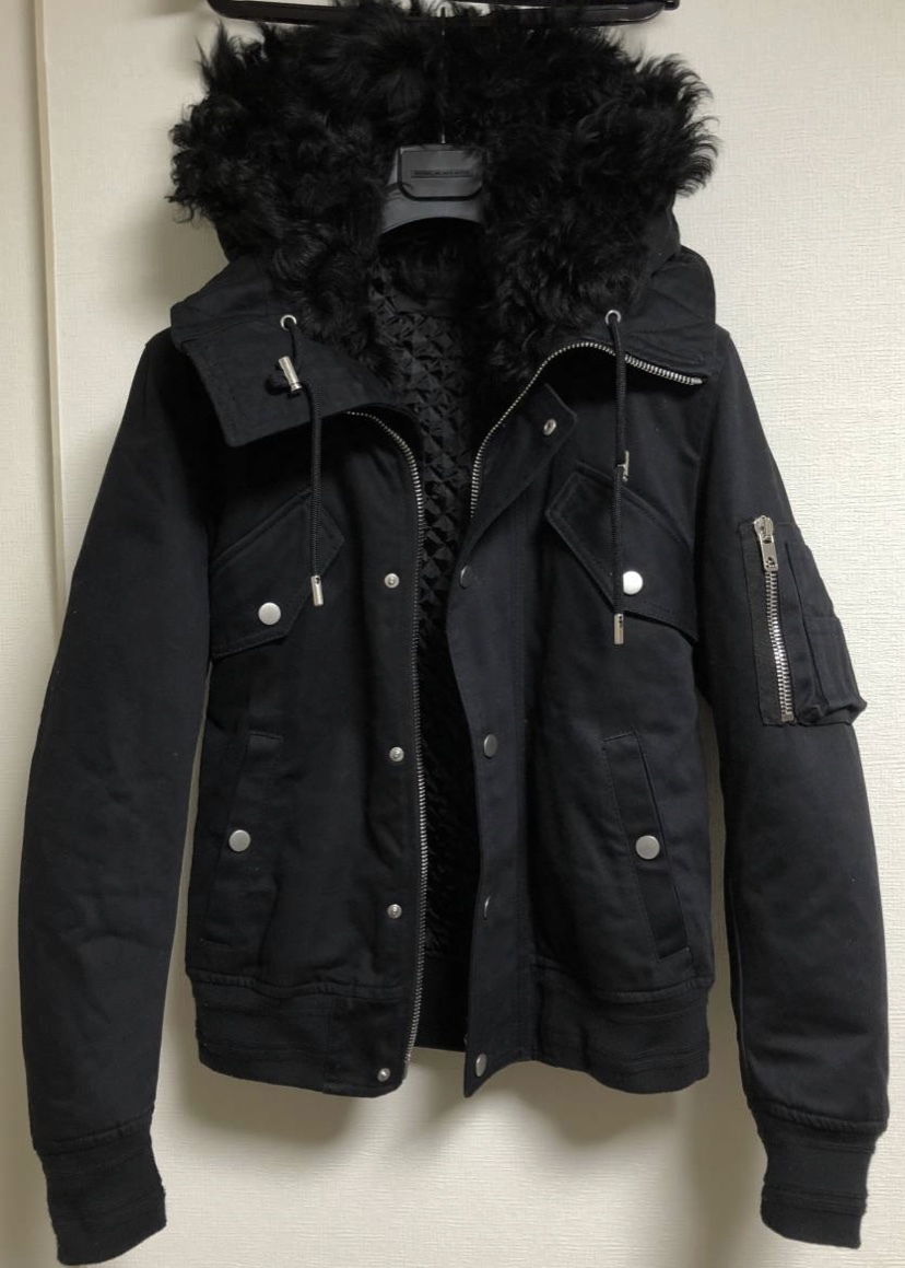 DIESEL 鈍く BLACK GOLD ミリタリージャケット
