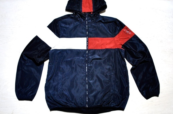 即決 未使用 トミーヒルフィガー ナイロンパーカー TOMMY HILFIGER トリコ 新古 