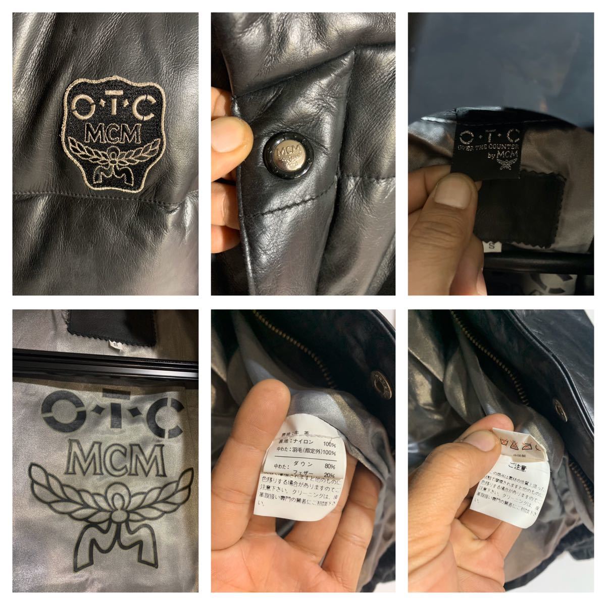 O.T.C オーバーザカウンター by MCM エムシーエム 本革 牛革 肉厚 