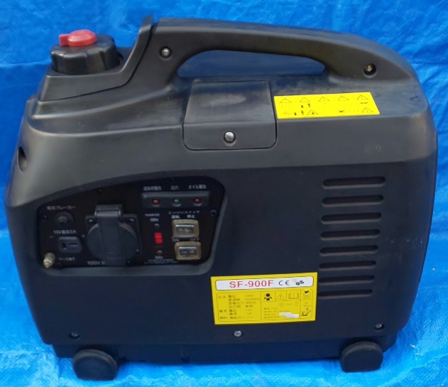 インバーター発電機 SF-900F 中古 SF-900F アイネット ポータブル発電機