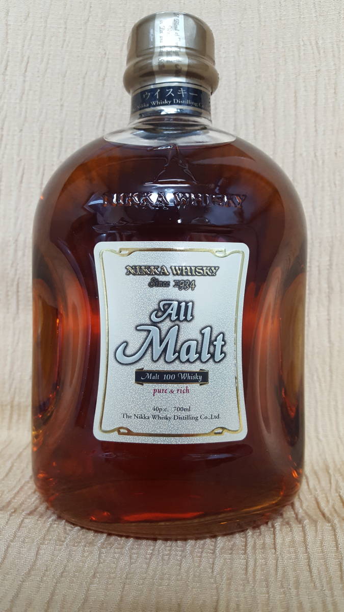 オールモルト ニッカ : ニッカウヰスキー 700ml All WHISKY NIKKA - 2