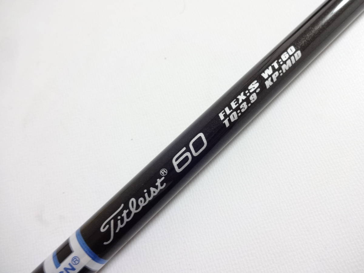 Titleist Tour AD 60 Flex S 純正シャフトドライバー用