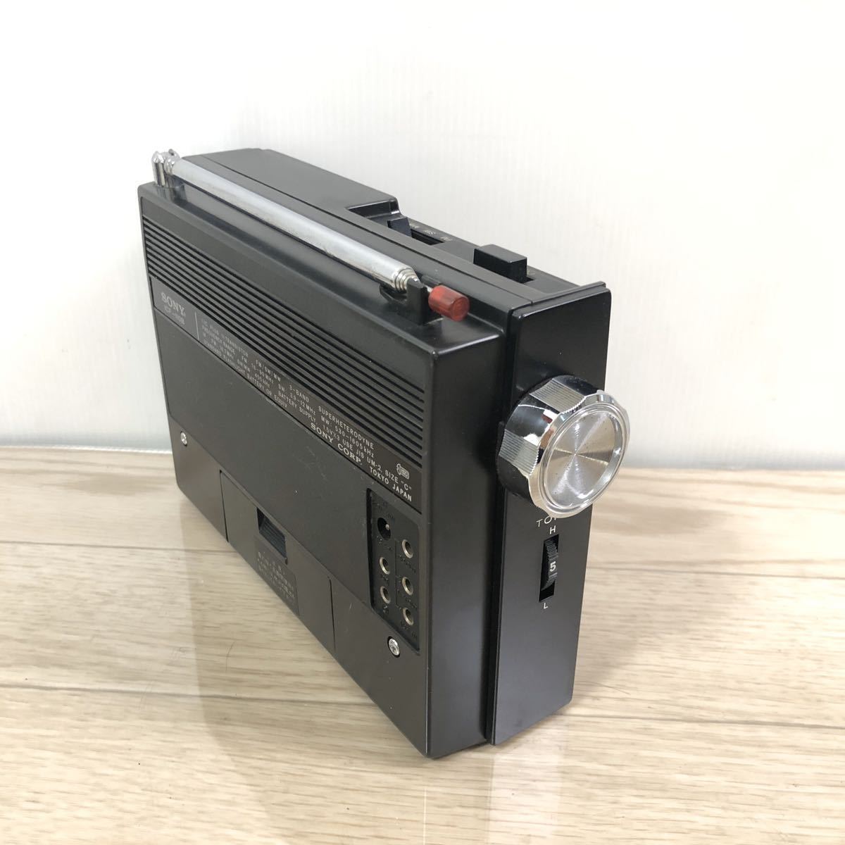 オーディオ機器 SONY ICF-110 ビンテージラジオ