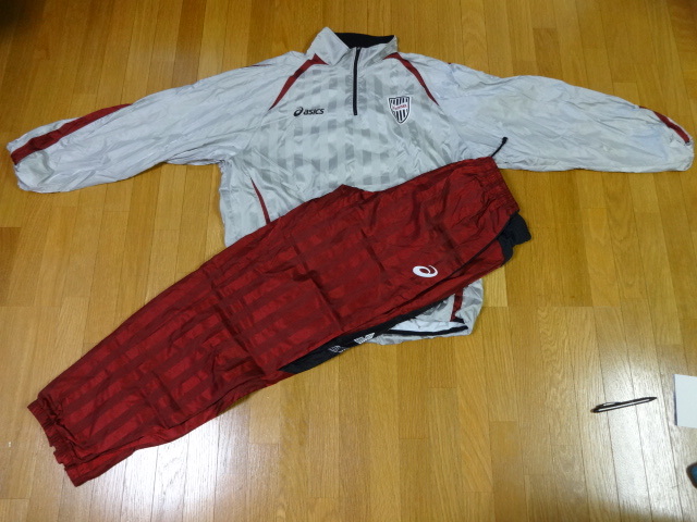 ◆ウ゛ィッセル神戸　上下セット　支給品　中古品　②_1