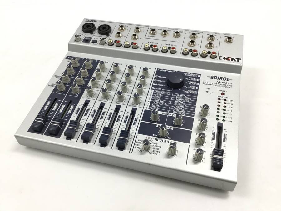 HOT，高品質 EDIROL M-100FX ミキサー☆現状品