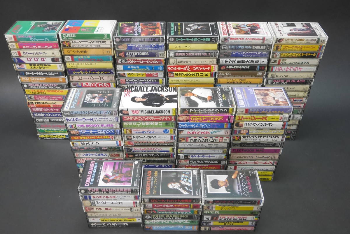217 カセットテープ 洋楽 色々 まとめて 80年代洋楽のカセットが出て来