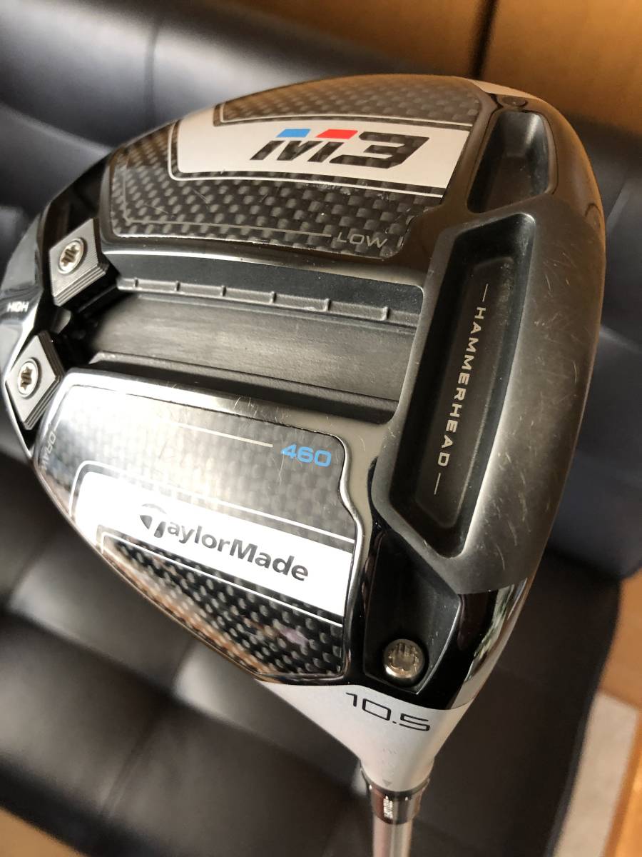 お得，新作 テーラーメイド TaylorMade Golf M3 460 ドライバー/シャフト：KUROKAGE TM5/フレックス：SR ヘッドカバー付き(フレックス SR)｜売買されたオークション情報、yahooの商品情報をアーカイブ公開 - オーク 男性右きき用