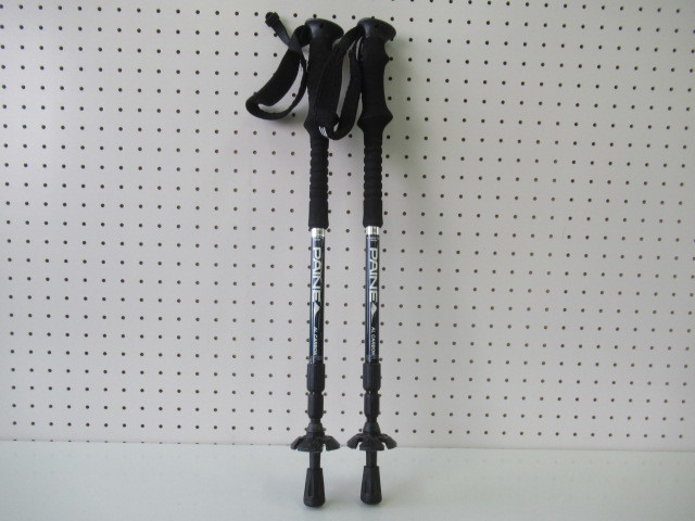 PAINE ウルトラライトアルミカーボン ストック 2本セット 120cm 登山