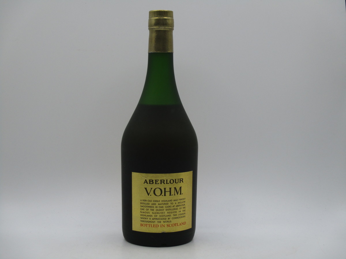 ABERLOUR VOHM 12年 アベラワー 12年 スコッチ ウイスキー 箱入 未開封