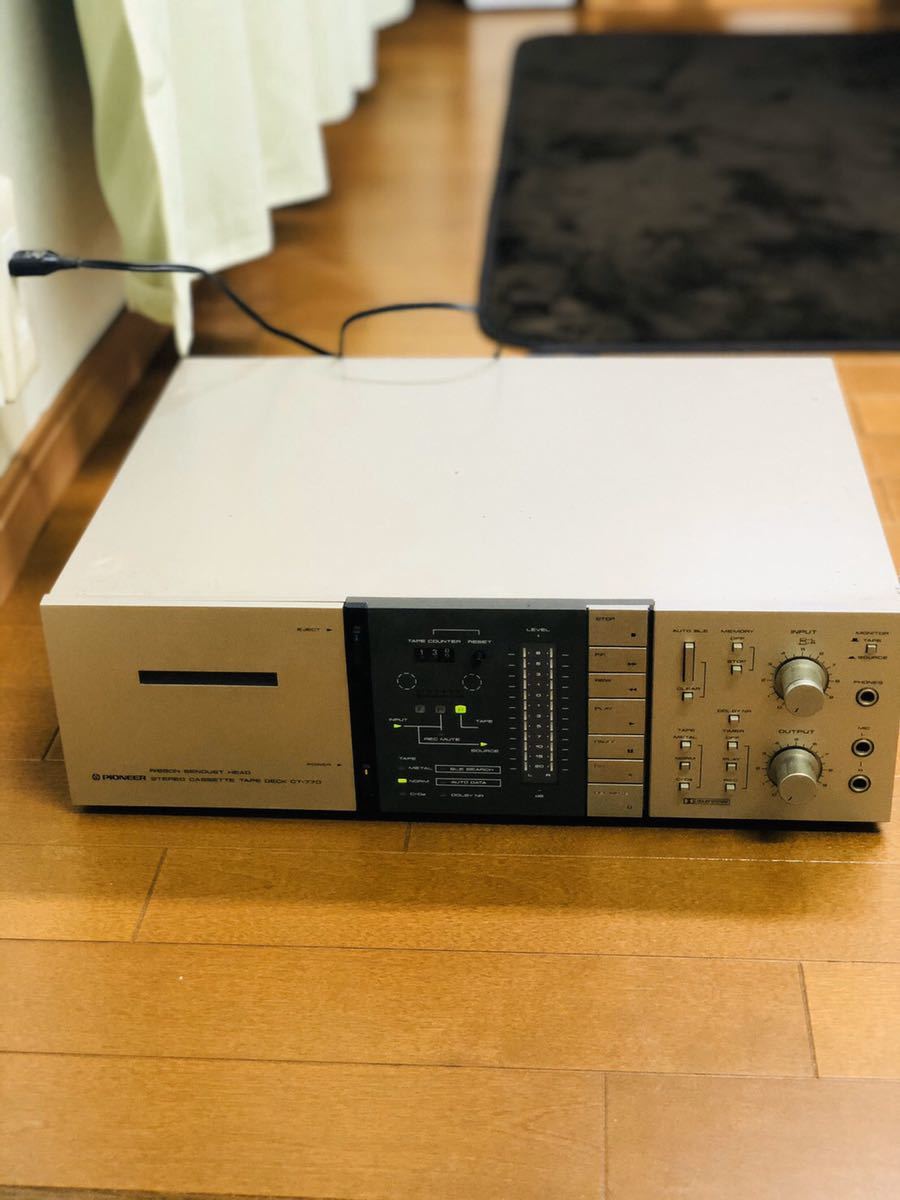 パイオニア CT-770 PIONEER カセットデッキ Pioneer ト石 希少Pioneer