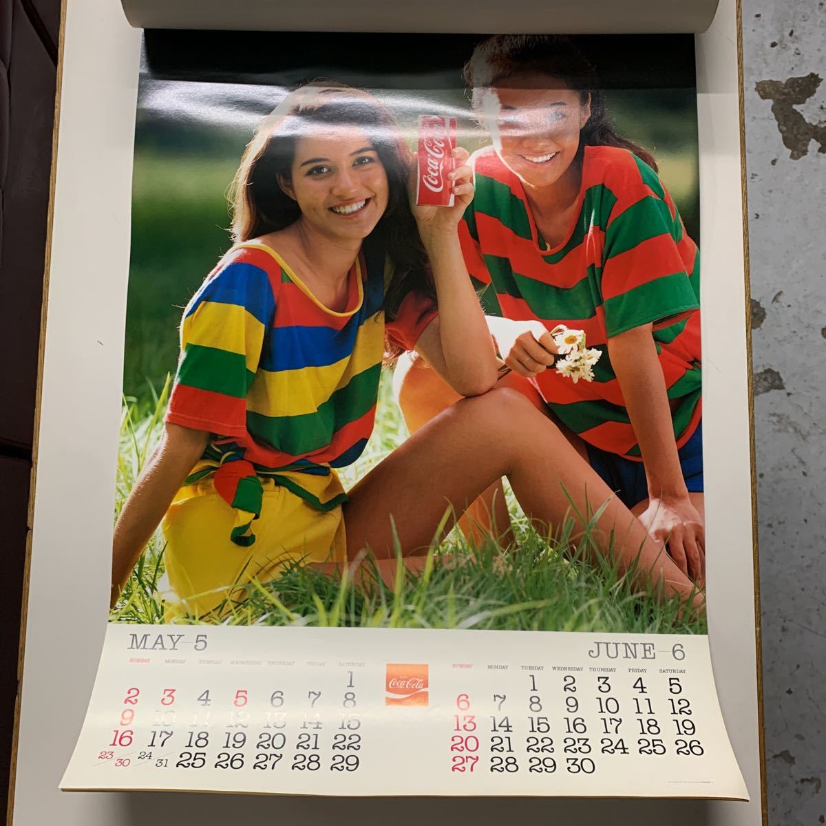 コカ・コーラ - カレンダー 1987年 Yahoo!オークション 1982年 PAY
