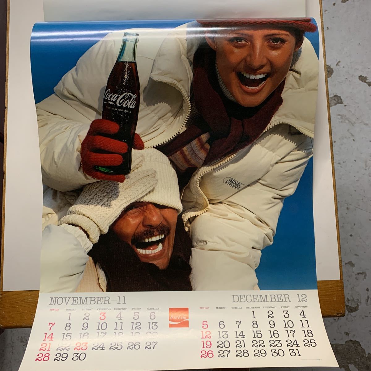 コカ・コーラ - カレンダー 1987年 Yahoo!オークション 1982年 PAY