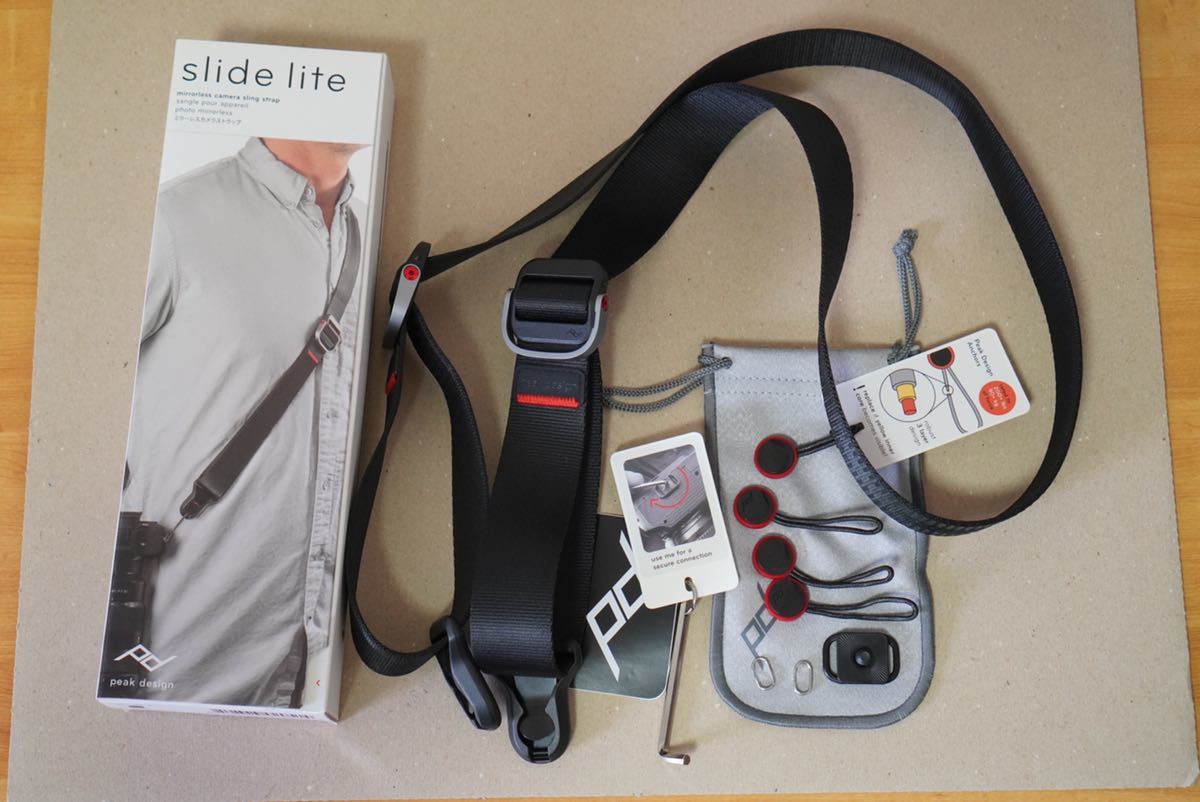 定番，2025 ピークデザイン スライドライト SLL-BK-3 超 peak design slide lite ブラック(アクセサリー)｜売買されたオークション情報、yahooの商品情報をアーカイブ公開 - オークファン その他
