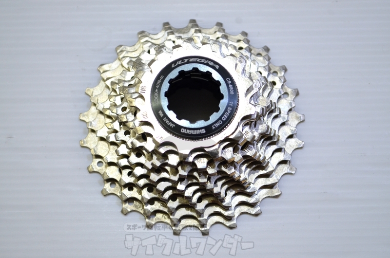 定番人気，新作登場 シマノ ULTEGRA CS-6800 カセットスプロケット 11速 12-25T 品(スプロケット)｜売買されたオークション情報、yahooの商品情報をアーカイブ公開 - オークファン スプロケット