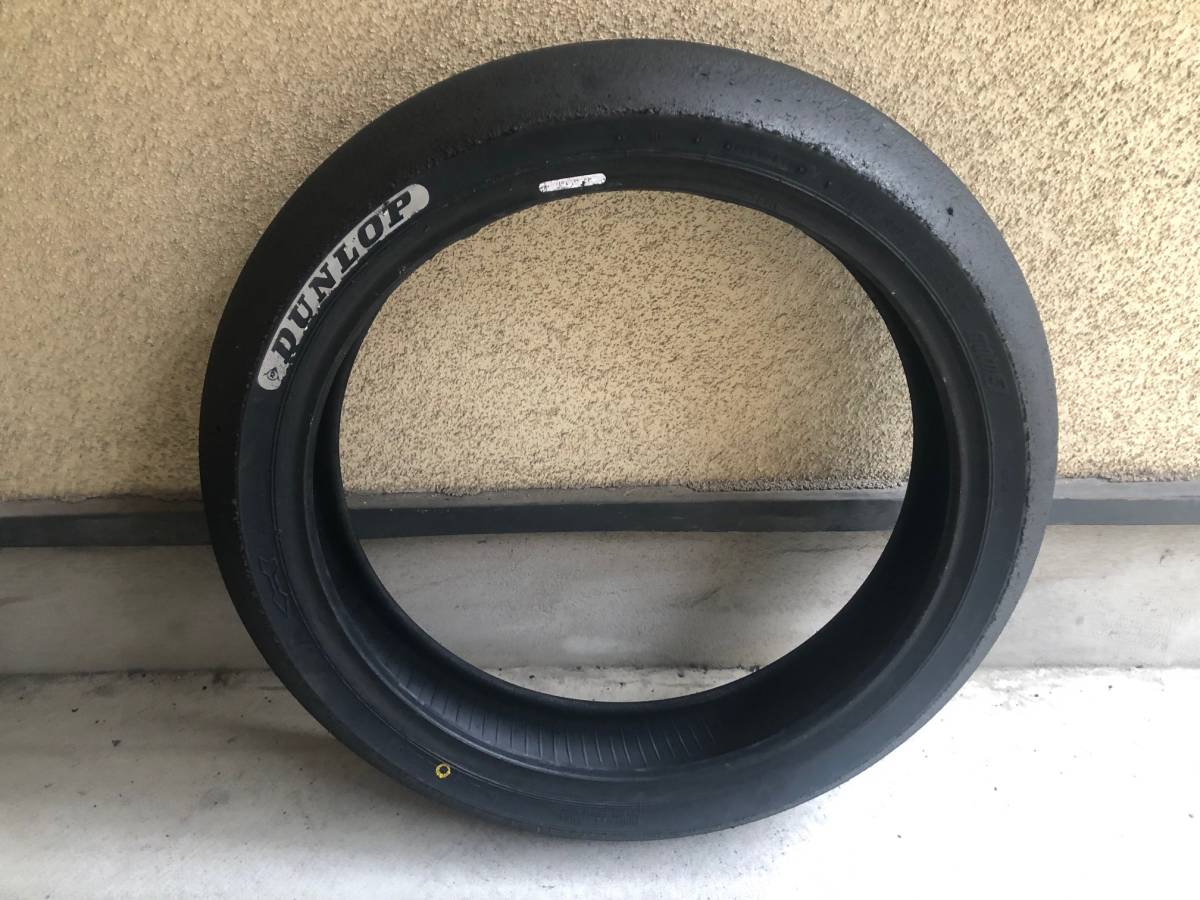 ダンロップ DUNLOP moto3 前後セット 約30分使用 DUNLOP ダンロップ