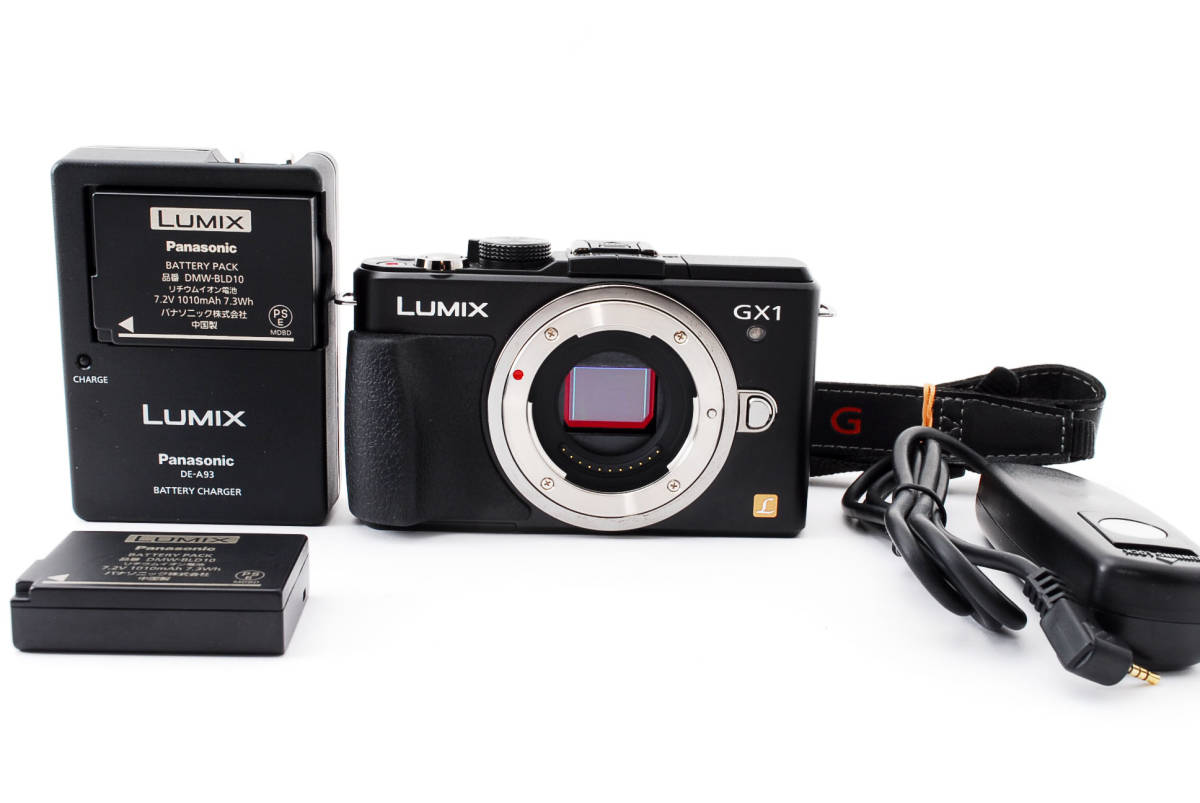 パナソニック Panasonic LUMIX DMC-GX1 ボディ ミラーレス カメラ 充電 