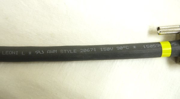 H152 Cisco シスコ LEONI レオーニ 20671 30㎝ Bladestack ケーブル2本/High Speed ...