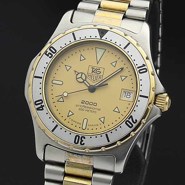 1円 タグホイヤー 稼働 プロフェッショナル QZ TAG - タグ HEUER
