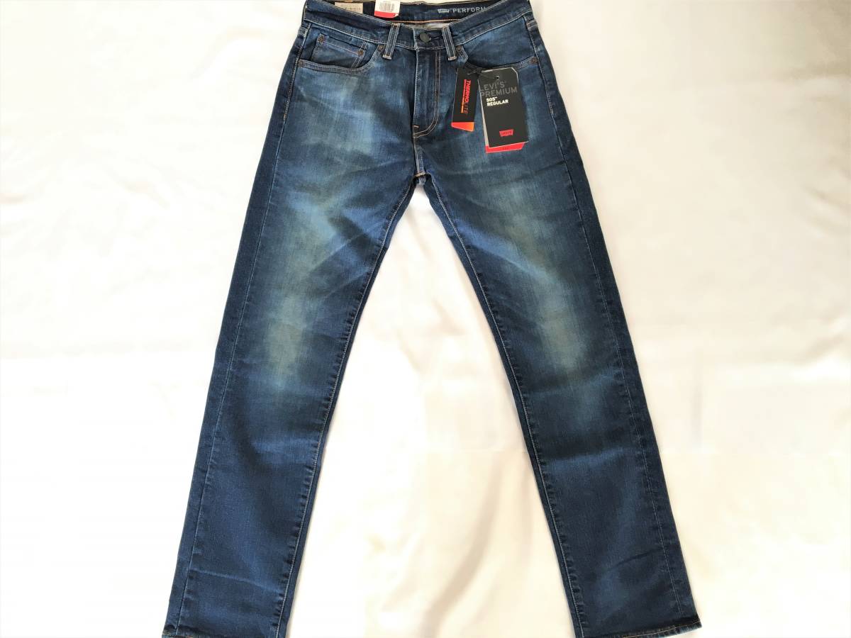 新品 505 WARM 暖パン ストレッチ ストレート デニム 定価1万円 W 36 