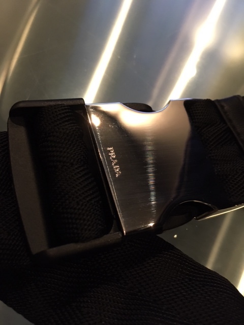 ベルト PRADA プラダ | レザー レディース メンズ PRADA&frasl;プラダ_Men通販 サフィアーノレザー 053 ロゴ ブラック 85cm (プラダ) (PRADA 送料関税込☆PRADA