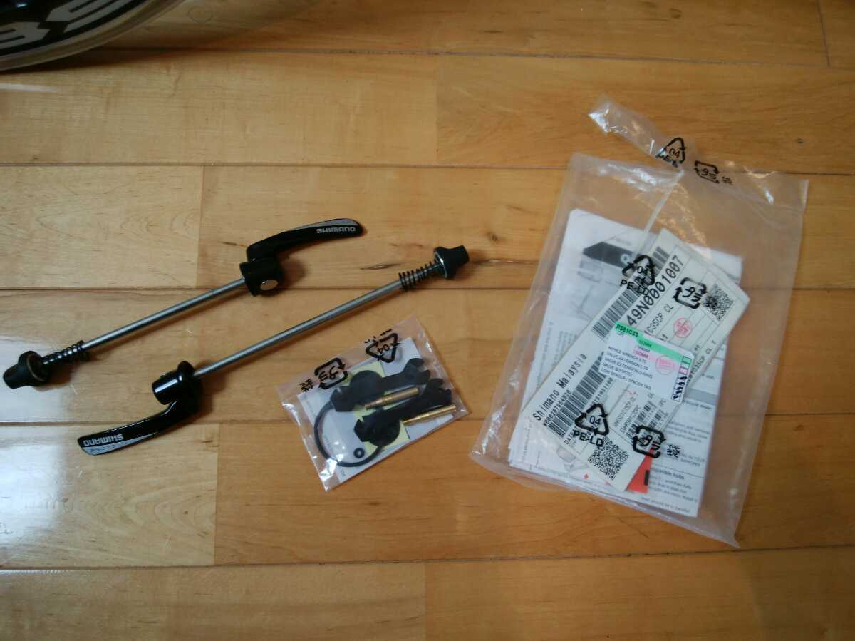 【美品！】Shimano シマノ WH RS81 C35 CL　クリンチャー シマノ11s　ホイール_2