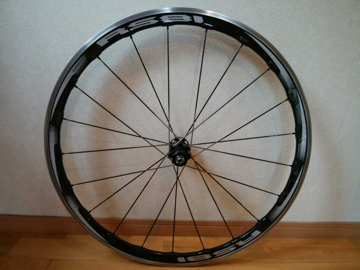 【美品！】Shimano シマノ WH RS81 C35 CL　クリンチャー シマノ11s　ホイール_3