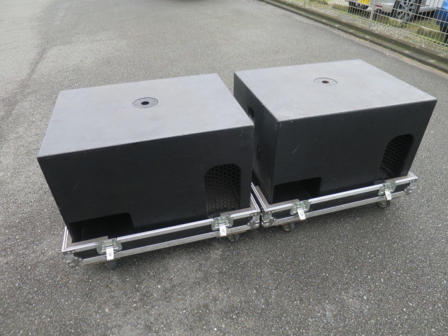 PAスピーカー　NEXO LS-1200 × 2台（NEXO・PSシリーズ・サブウーファー）キャスター付FRPハードケース付_1