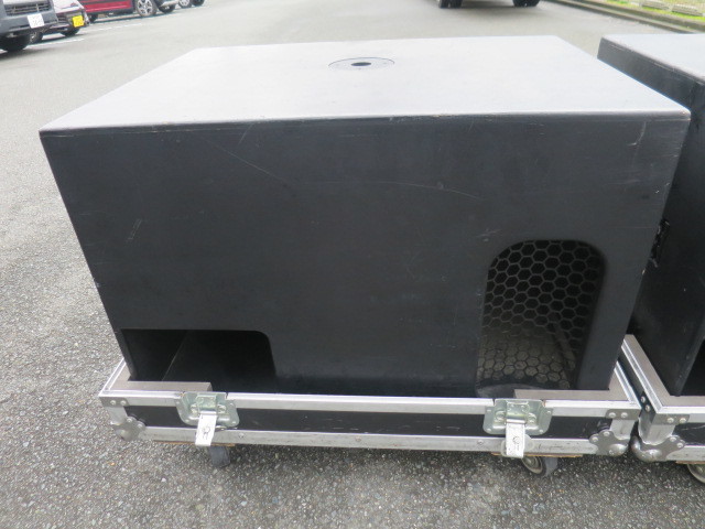 PAスピーカー　NEXO LS-1200 × 2台（NEXO・PSシリーズ・サブウーファー）キャスター付FRPハードケース付_3