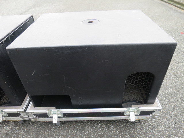 PAスピーカー　NEXO LS-1200 × 2台（NEXO・PSシリーズ・サブウーファー）キャスター付FRPハードケース付_4