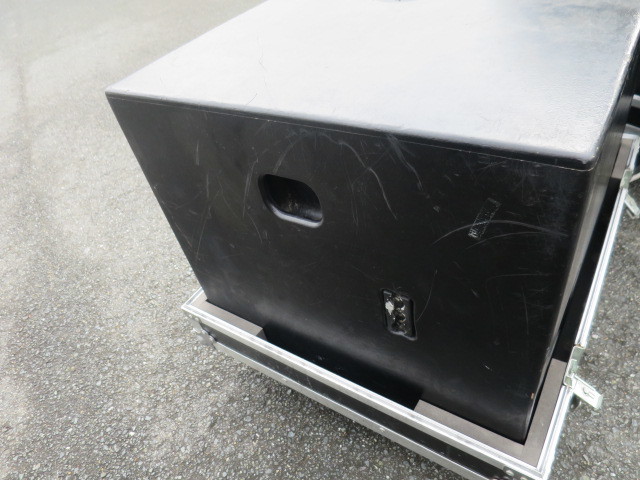 PAスピーカー　NEXO LS-1200 × 2台（NEXO・PSシリーズ・サブウーファー）キャスター付FRPハードケース付_8