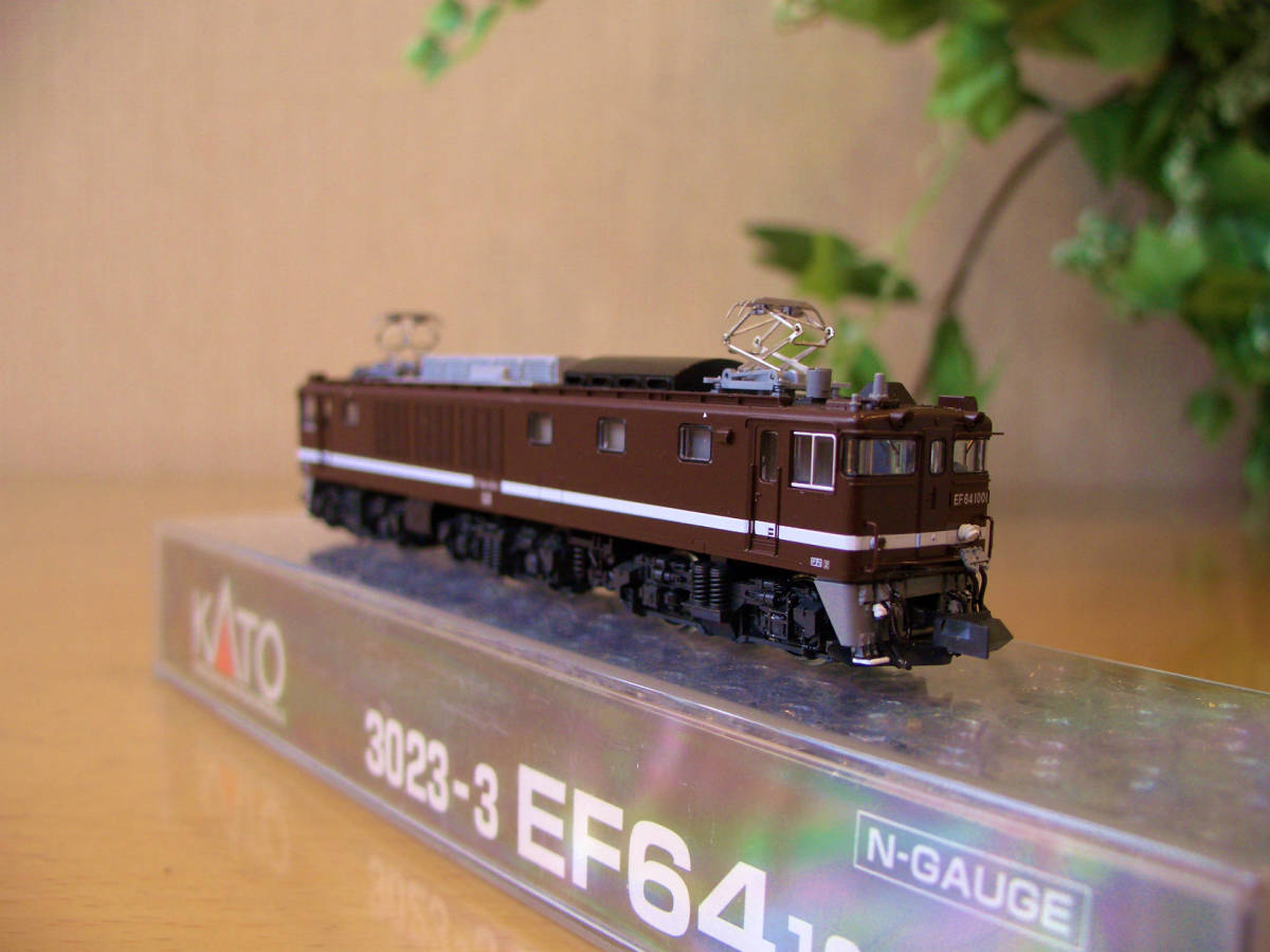 KATO EF64 1001 茶 3023-3 ジャンク扱い 加工品 Nゲージ 鉄道模型