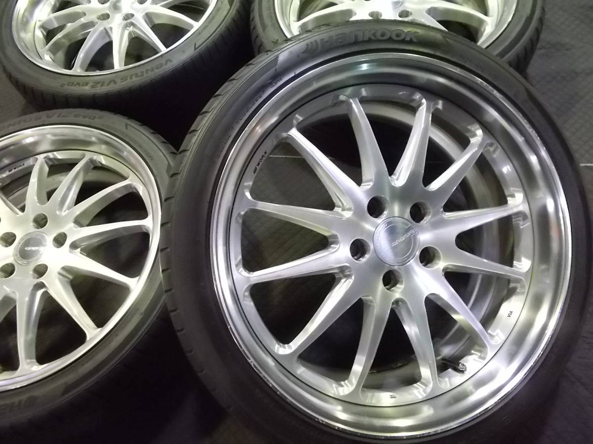 中古/現状】BMW用 WORKグノーシス 19インチ/225/40R19 2017年製 4本セット