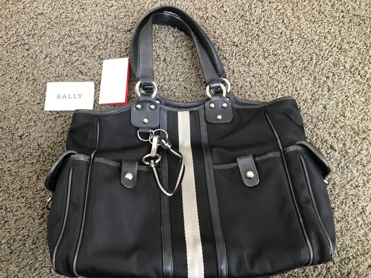 トートバッグ BALLY バリー ブラック レザー Bally BALLY⁄バリー_Men 